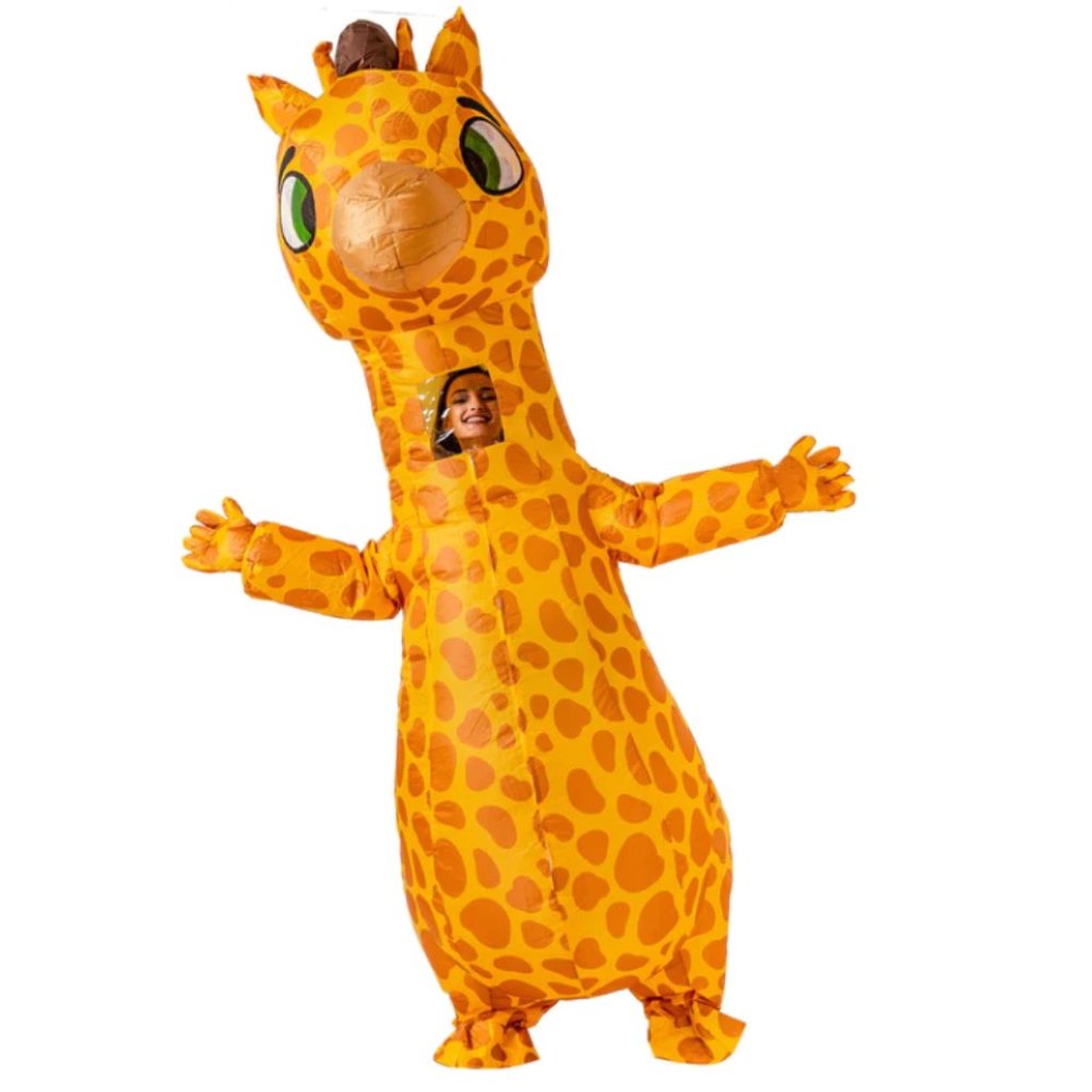NEW Adult Giraffe Inflatable Halloween Costume Outfit - One size
